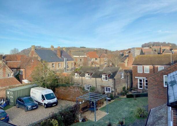 The view from the Sitting Room window 
