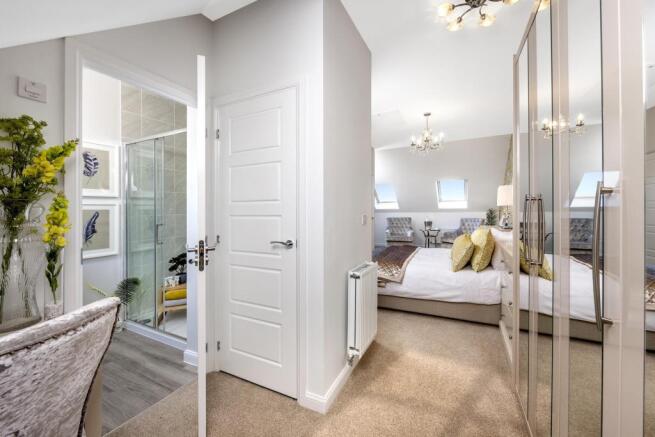 Typical Norbury dressing and en suite