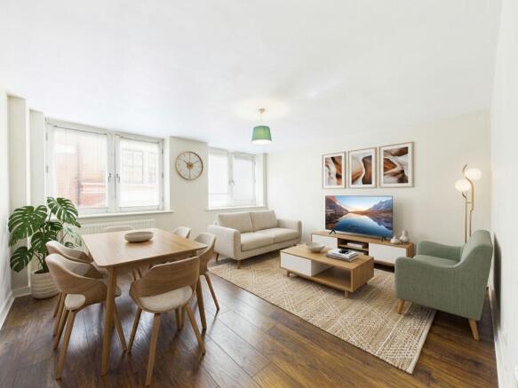 Lounge / Dining Room (Virtually Furnished)