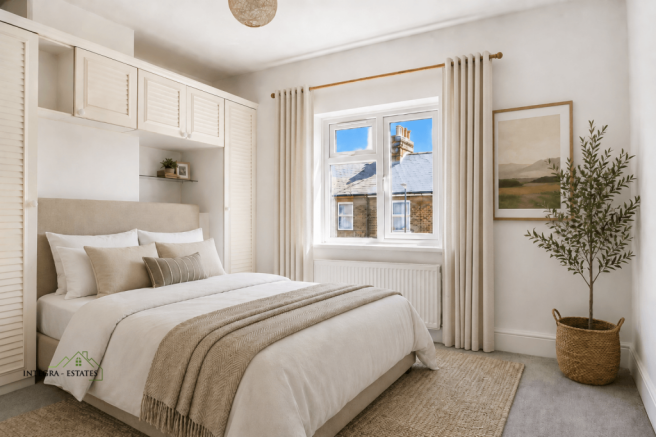 Bedroom Staged Image Swanscombe DA10