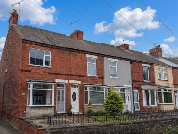 2-bed terraced on High Street, Clowne, S43, £140,000