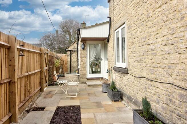 Rear patio