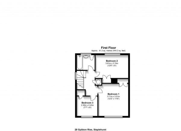 FLOOR PLAN FIRST FLOOR