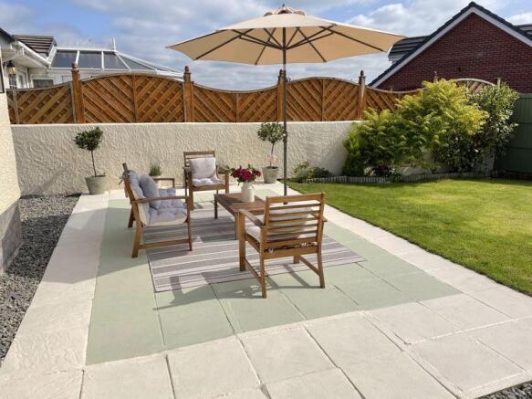 Rear Patio