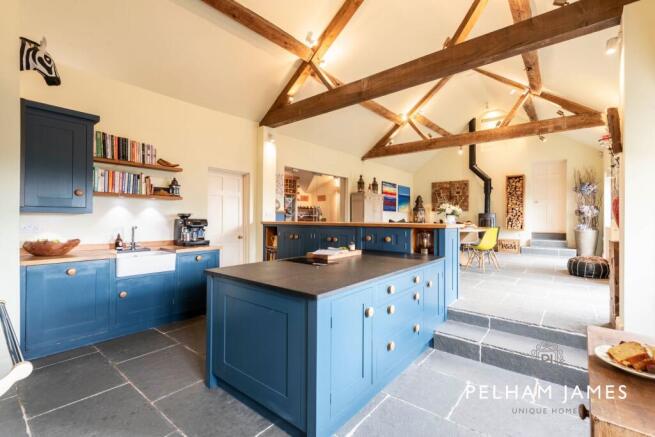 Kitchen/Family Room, The Manor House, Illston