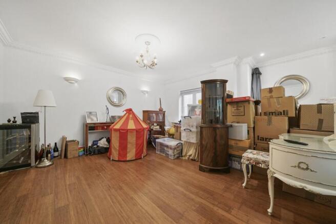 Spacious lounge with elegant wooden flooring...