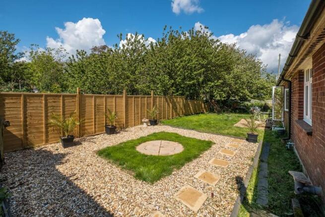 Rear garden
