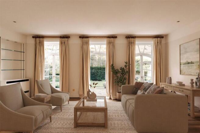 Reception Room Cgi