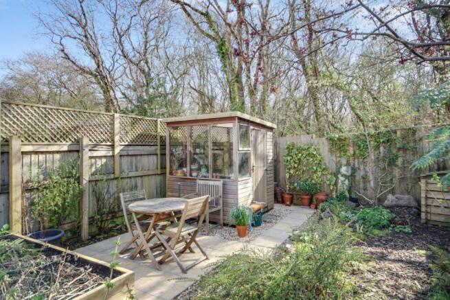 bottom of garden