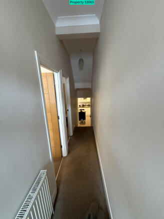 Entrance hallway from front door