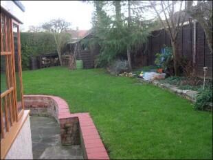 Rear garden