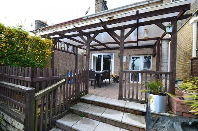 rear of property