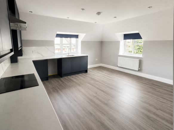 2 Bed 2 Bath Flat in Central Aldershot