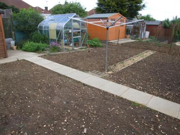 Rear garden