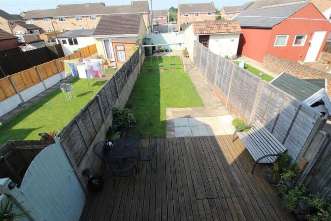 Rear Garden from Bedroom