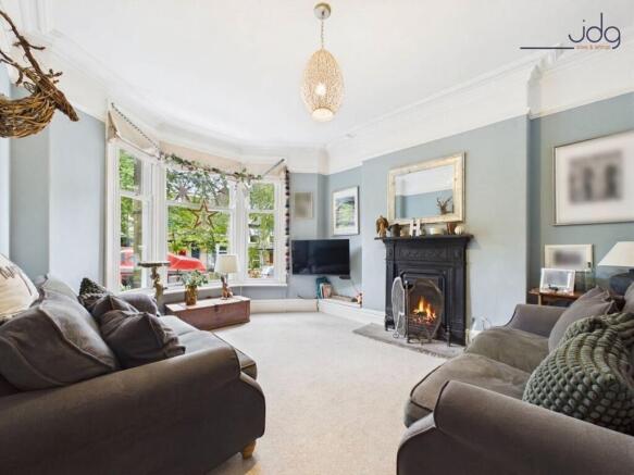The bay fronted lounge