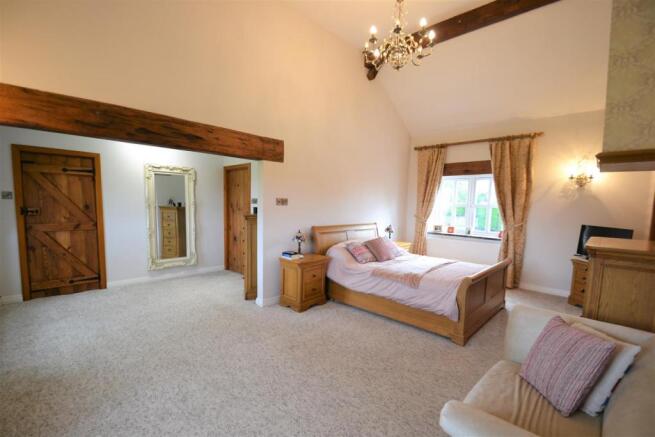 Master bedroom suite