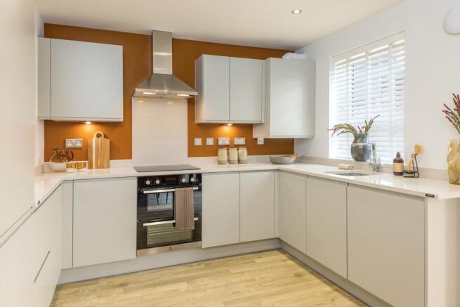 Kitchen in the Maidstone 3 bedroom home