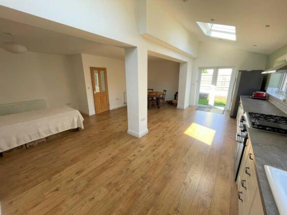 Open Plan Kitchen Dining Area