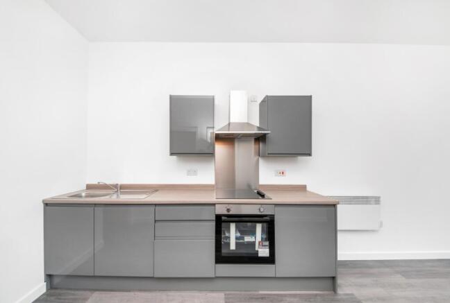 Open Plan Kitchen and Living Area