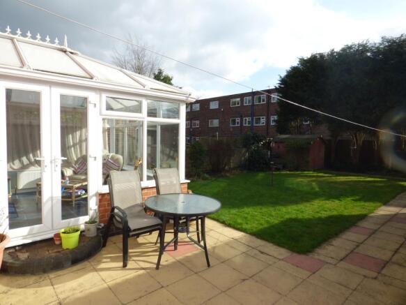 Rear garden