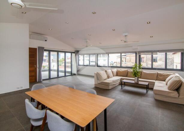 Renovated 3 Bedroom Apartment For Sale - Wat Phnom, Phnom Penh