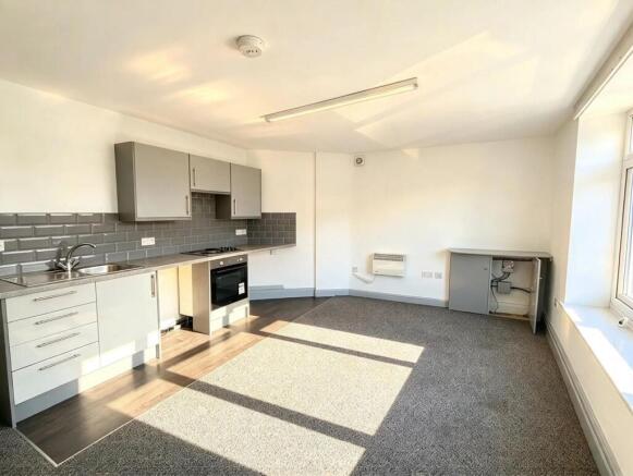 Kitchen, diner, living area