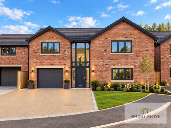 Plot 9 Front Elevation - AI Enhanced