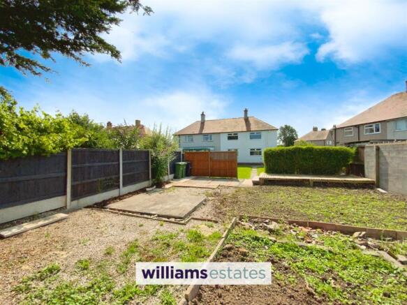 additional rear garden area
