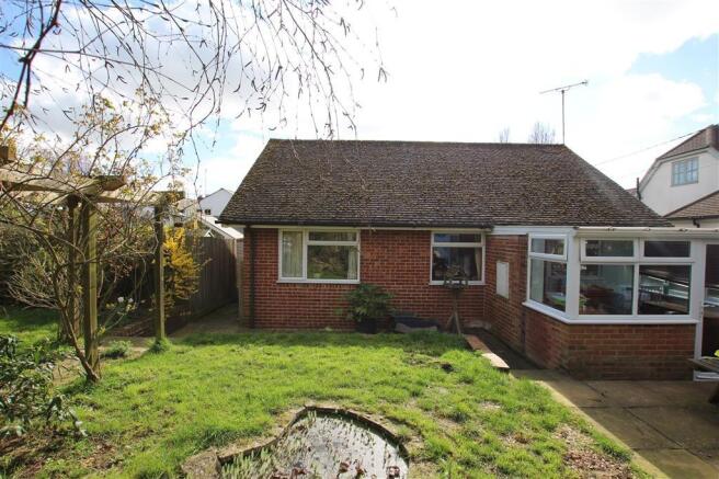 Rear of property