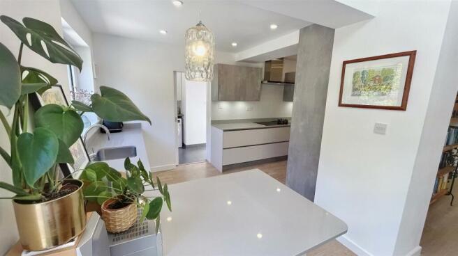 Open Plan Lliving/Kitchen and Dining Room