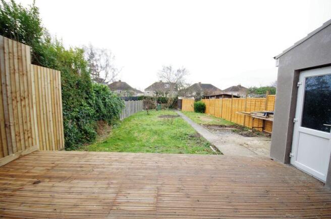 Rear garden