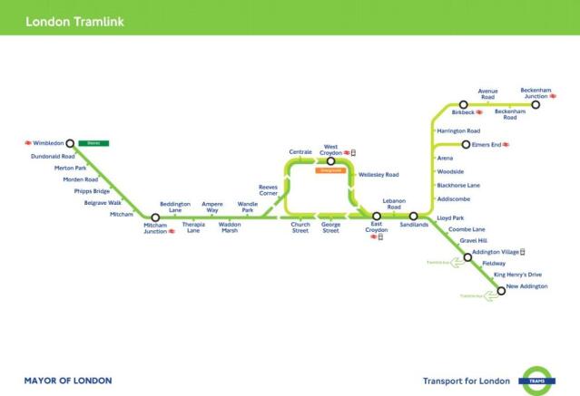 Tram Link Map