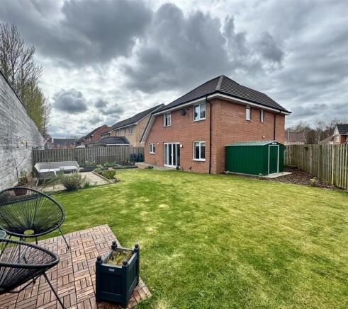 Rear garden