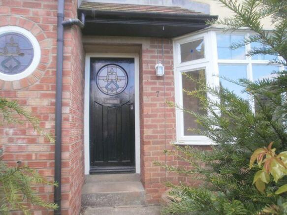 Front door to...