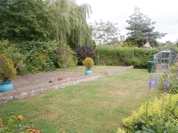 Rear garden
