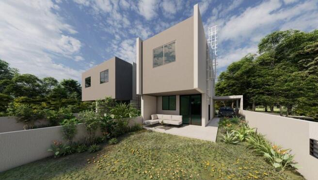 Rear of House 1 -