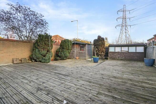 Rear garden