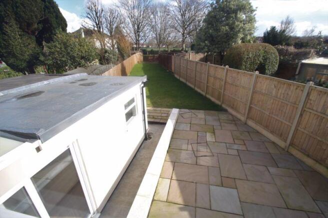 Rear garden