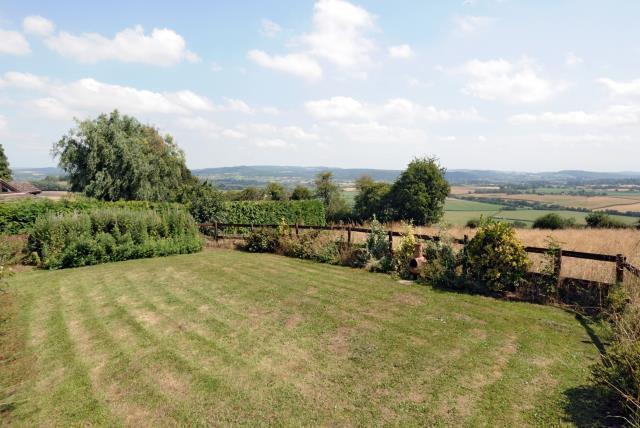 Garden with country side views
