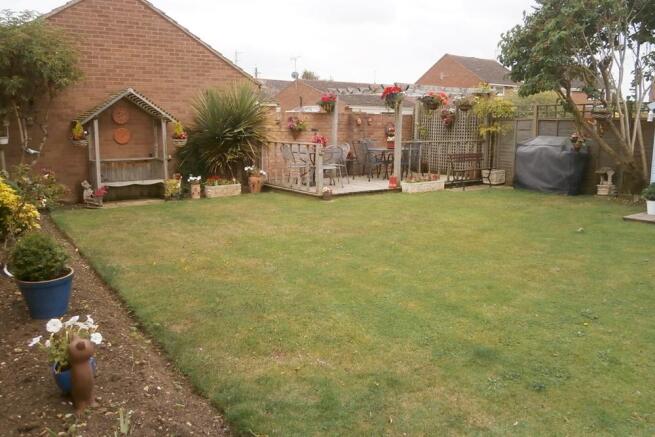 Rear garden