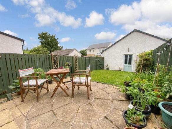 Rear garden