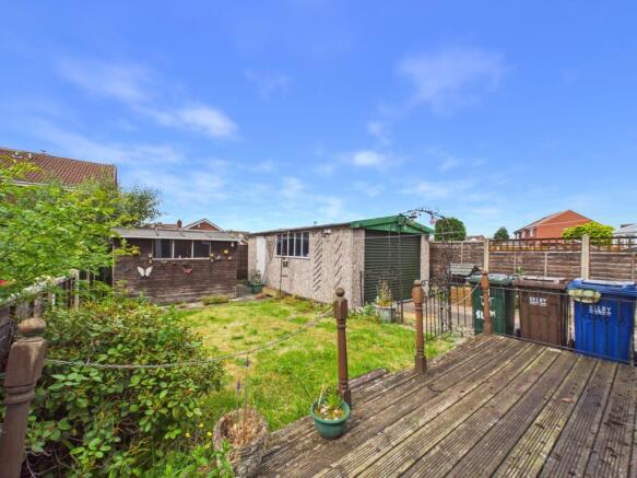 Rear Garden/Garage