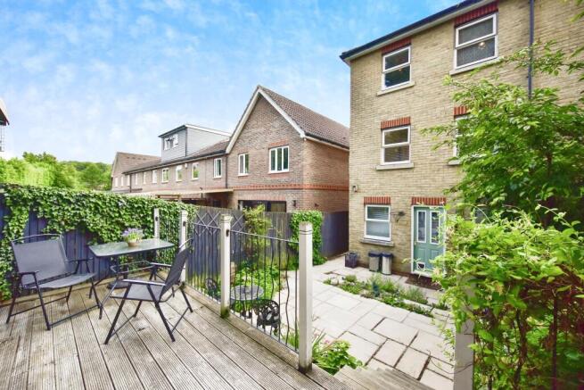 Private Rear Garden With Back Property View