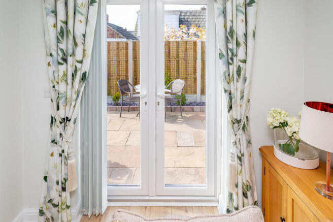 French Doors to Garden