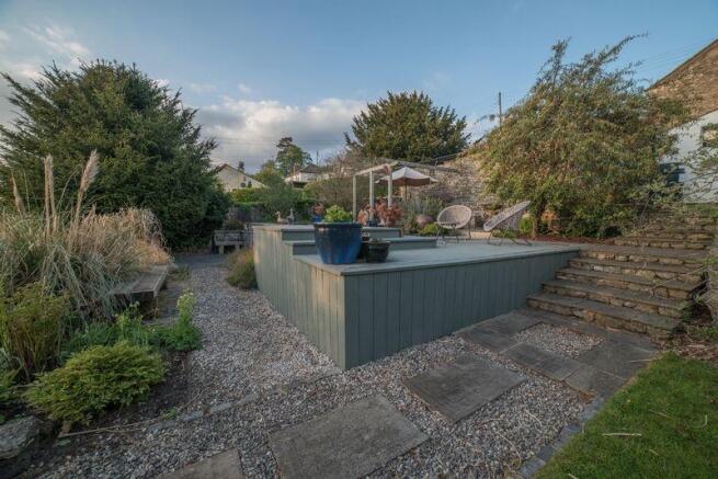 Rear garden