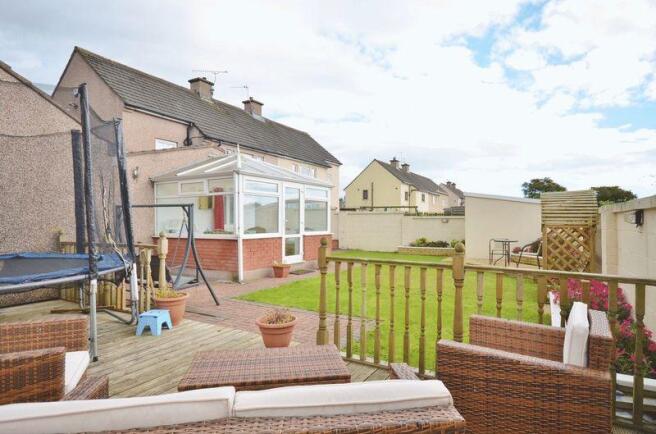 Rear garden