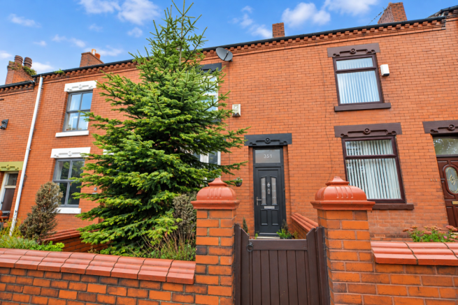 2-bed terraced on Manchester Road, Tyldesley, M29 8NT, £170,000
