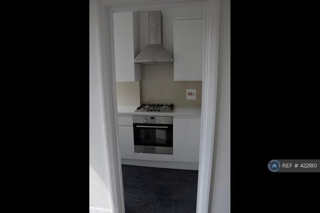 Kitchen From Living Room