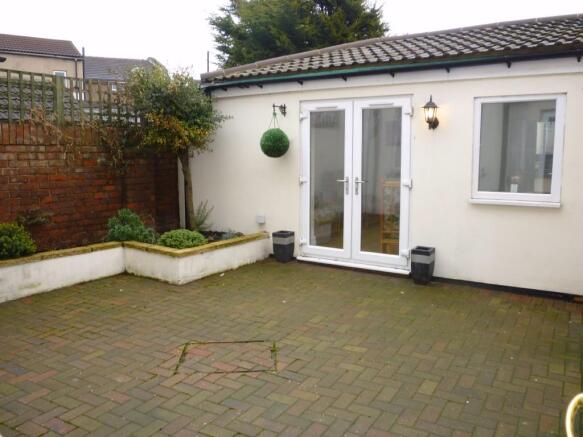Rear Patio